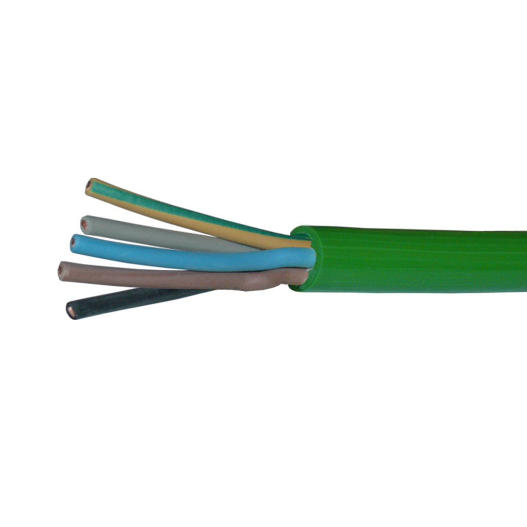 TKW Purflex® H07BQ-F 5G2,5 mm² Grün TKW Purflex® H07BQ-F 5G2,5 mm² Grün