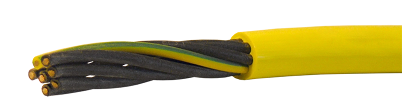 H07BQ-F 7G1,5 flexible PUR-Leitung