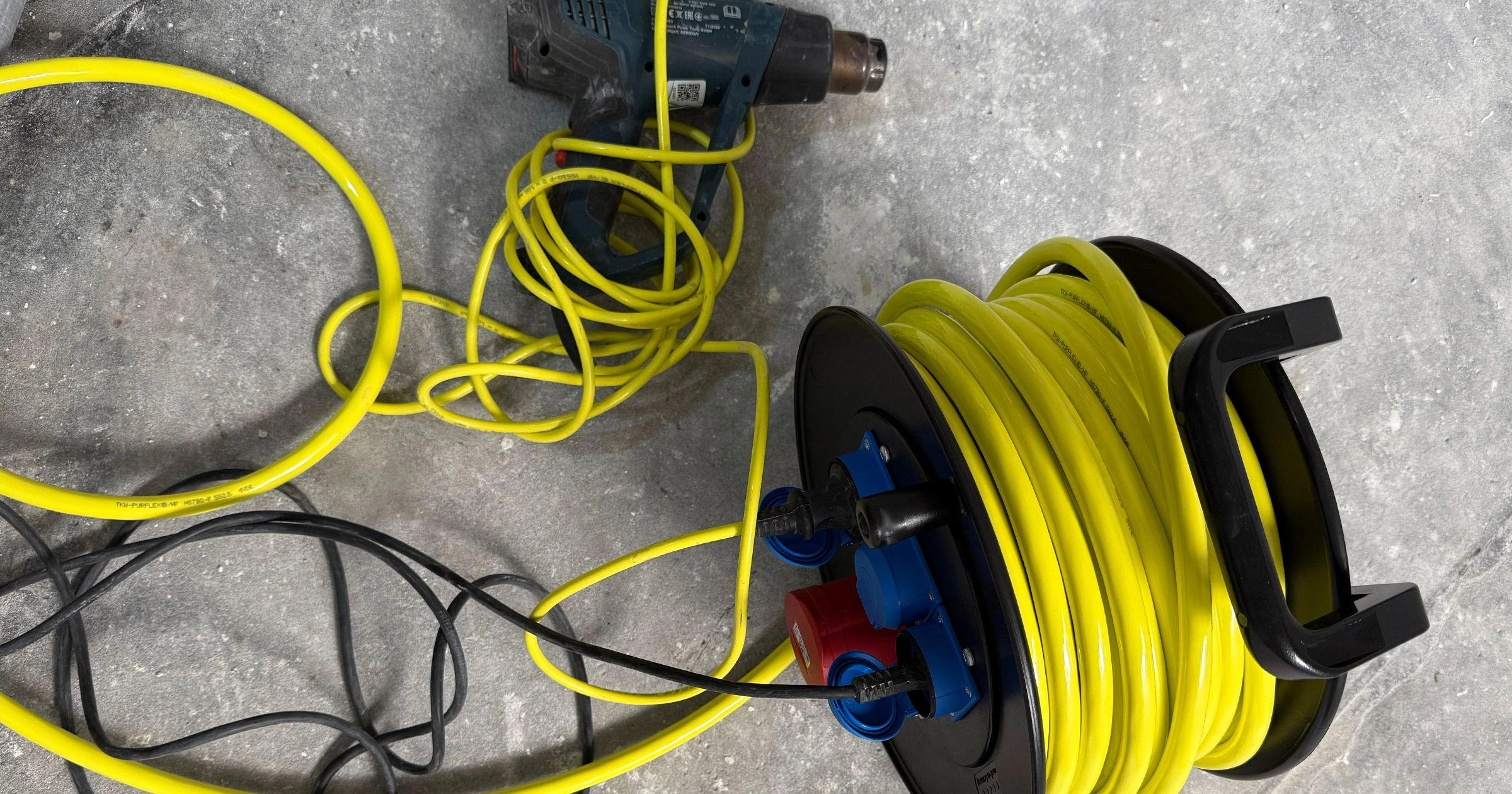 Kabel und Leitung Baustelle – robuste PUR-Leitungen für Profis